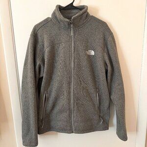 Men's North Face Fleece Zip-up Jacket